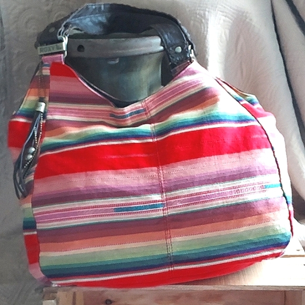 COLORFUL BOHEMIAN ROXY HOBO/SHOULDER BAG